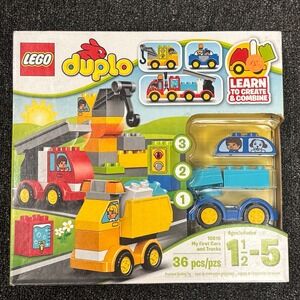 LEGO DUPLO My‎ First Cars and Trucks 10816 RETIRED SET 36 PCs New In Box, Sealed